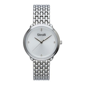 1 - Stroili watch only time woman 1665829 steel