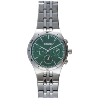 1 - Stroili men's watch Multifunction 1664491 steel bracelet Roland Garros collection