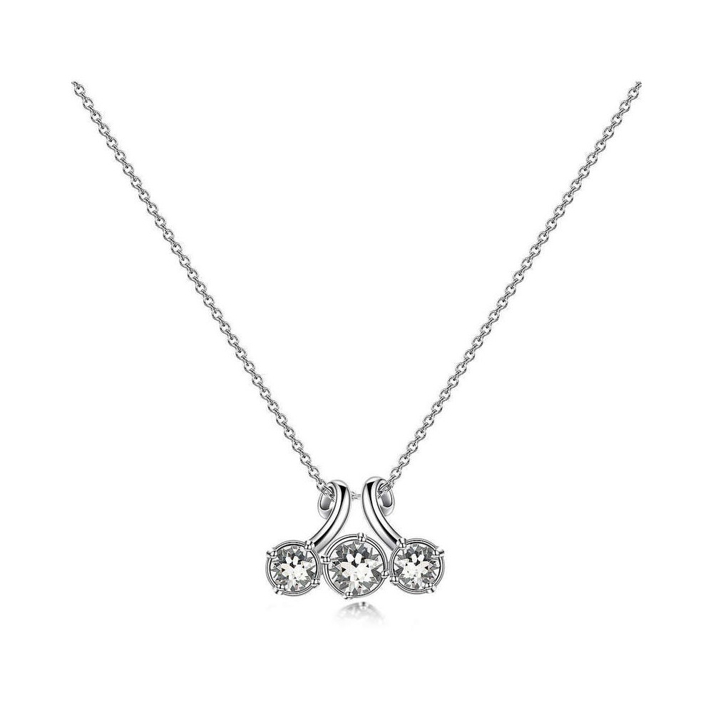 1 - Trilogy Brosway BFF67 necklace in brass and Swarovski Affinity collection