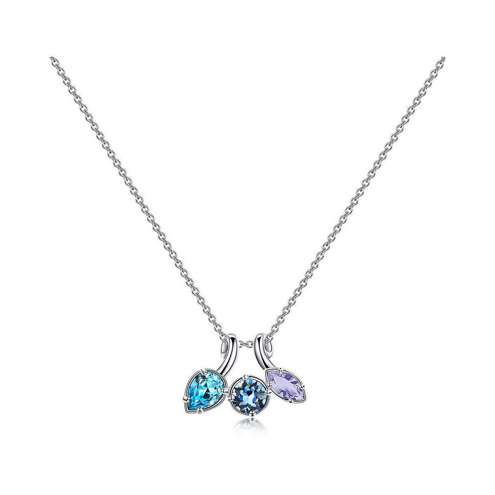 1 - Trilogy Brosway BFF68 necklace in brass and Swarovski Affinity collection