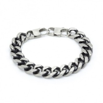 1 - Marlù 4BR1792BR steel bracelet Man Trendy collection