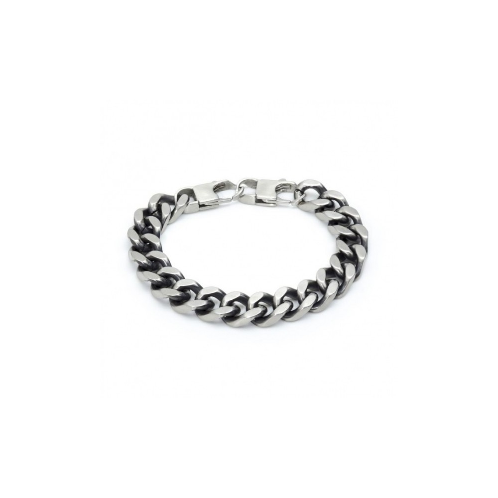 1 - Marlù 4BR1792BR steel bracelet Man Trendy collection