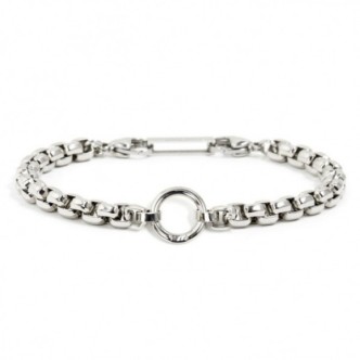 1 - Marlù 15BR050 steel bracelet, Basi collection