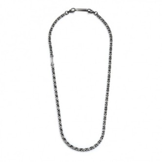 1 - Marlù man necklace 4CA0192BR steel Man Trendy