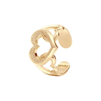 1 - Stroili Ring Woman brass with hearts 1668377 Soft Dream