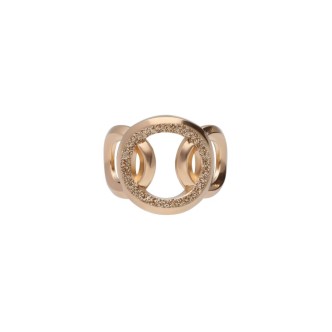 1 - Stroili Ring Woman brass with circles 1665997 Soft Dream