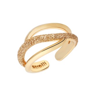 1 - Stroili Ladies Ring brass 1669023 Soft Dream collection