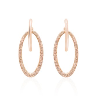 1 - Stroili brass earrings woman 1664600 teardrop collection Soft Dream