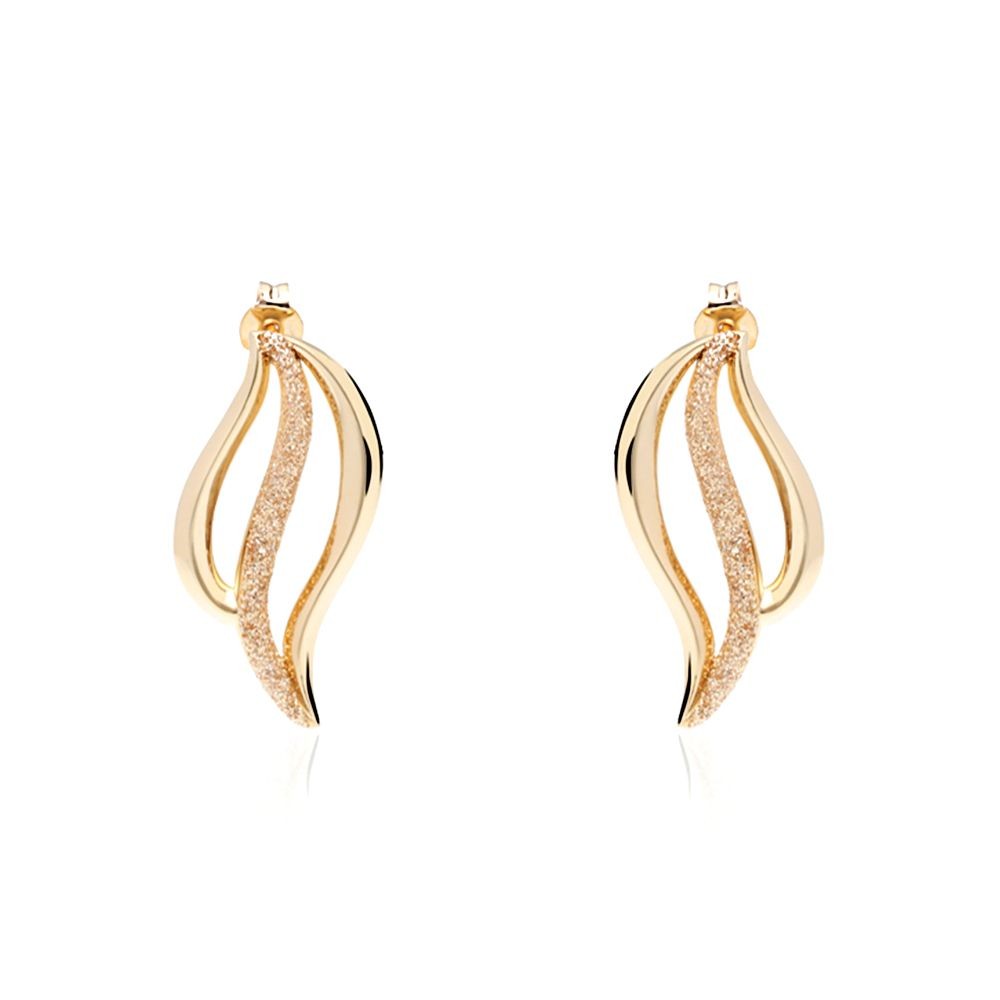 1 - Stroili brass earrings woman 1669033 Soft Dream collection