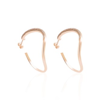 1 - Stroili brass earrings woman 1664601 Soft Dream collection