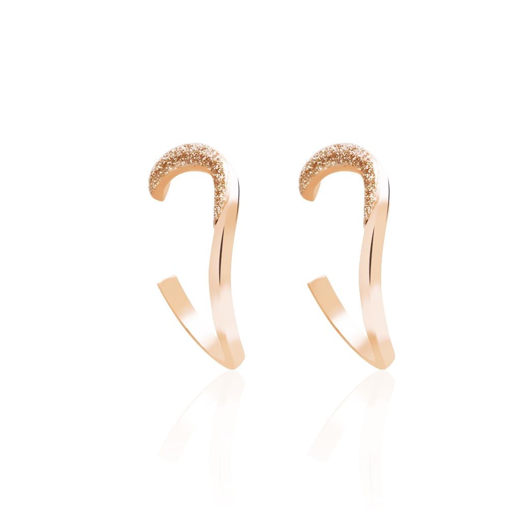 1 - Stroili brass earrings woman 1664599 Soft Dream collection