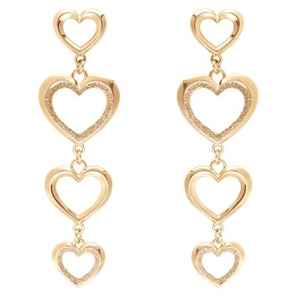 1 - Stroili brass earrings Woman 1668386 Soft Dream collection