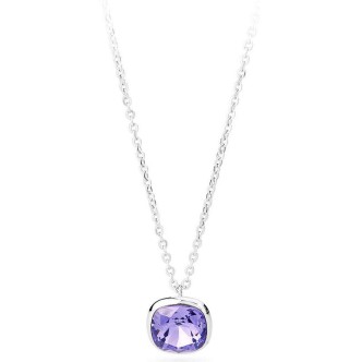 1 - BTN37 Brosway necklace in stainless steel and Swarovski N-Tring collection