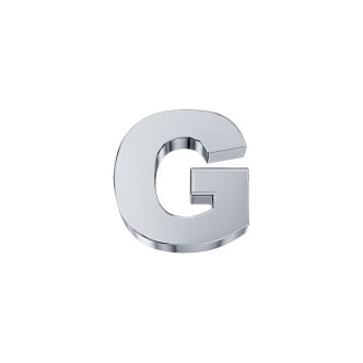 1 - Letter G element DonnaOro DCHFG3320 White Gold  Elements collection