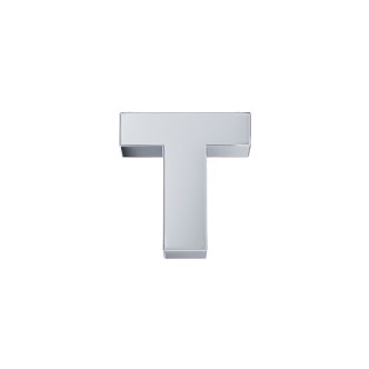 1 - Letter T element DonnaOro DCHFT3320 White Gold  Elements collection