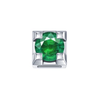 1 - Griffe DonnaOro element DCHE3312 White Gold with emerald Elements collection