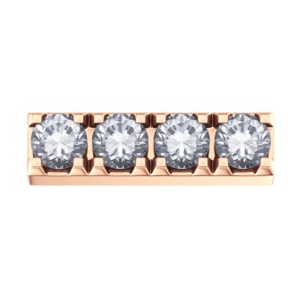 1 - Four element DonnaOro DCHF4125.004 Rose Gold with diamonds Elements collection