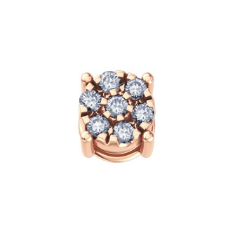 1 - Elemento Starlight DonnaOro DCHF4138.003 Oro Rosa con diamanti collezione Elements