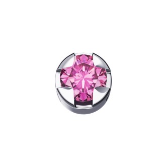 1 - Griffe Element DonnaOro DCHY5505 White Gold with pink sapphire Elements collection