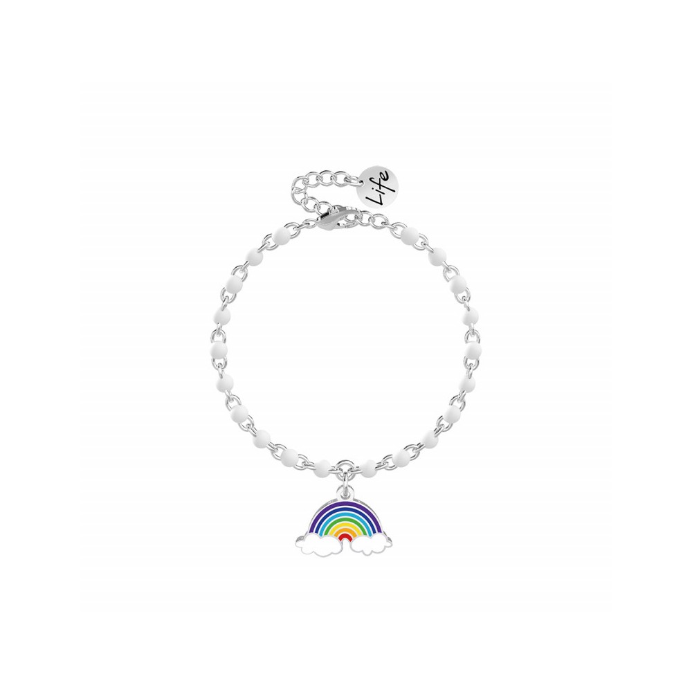 1 - Kidult rainbow bracelet woman 731844 316L steel Symbols collection