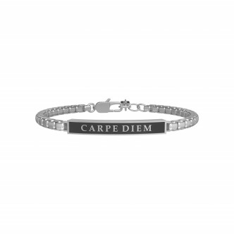 1 - Bracciale Kidult Carpe Diem uomo 731810 acciaio 316L collezione Philosophy