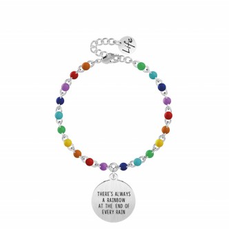 1 - Bracciale Kidult arcobaleno donna 731829 acciaio 316L collezione Philosophy