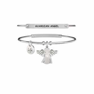 1 - Kidult angel woman bracelet 731760 316L steel Spirituality collection