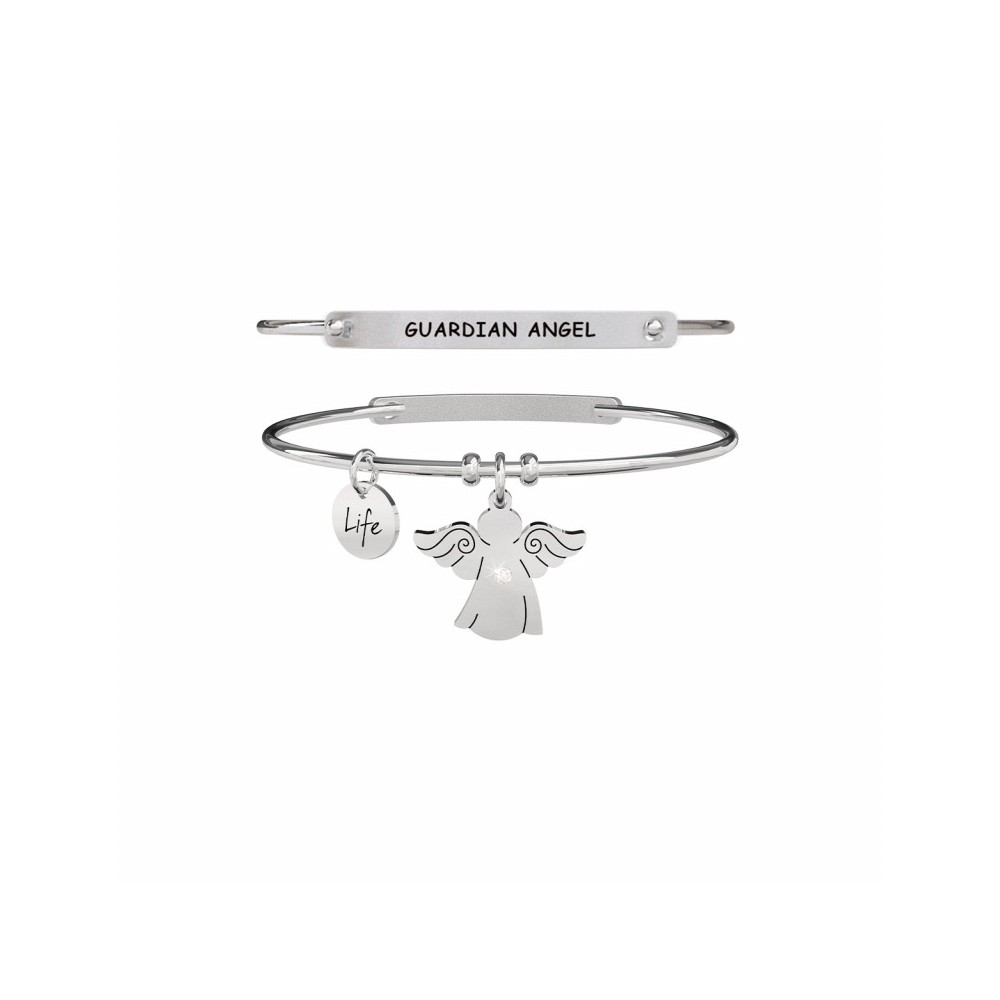 1 - Kidult angel woman bracelet 731760 316L steel Spirituality collection