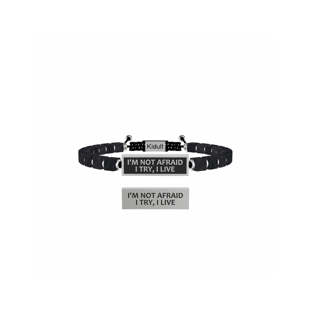 1 - Kidult men's bracelet 731786 316L steel Philosophy collection