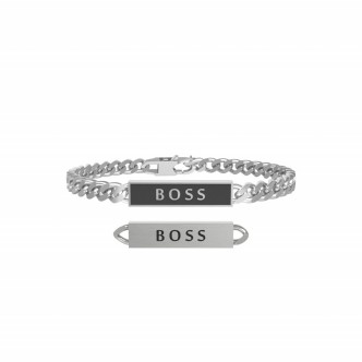 1 - Bracciale Kidult Boss uomo 731798 acciaio 316L collezione Philosophy