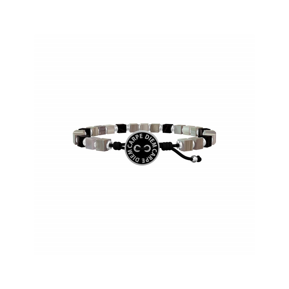 1 - Bracciale Kidult Carpe Diem uomo 731779 acciaio 316L collezione Philosophy