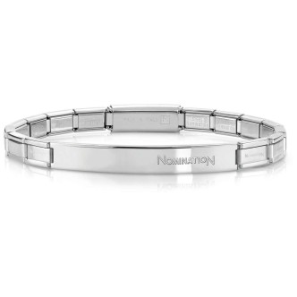 1 - Bracciale donna Nomination 021112/001 acciaio collezione Trendsetter