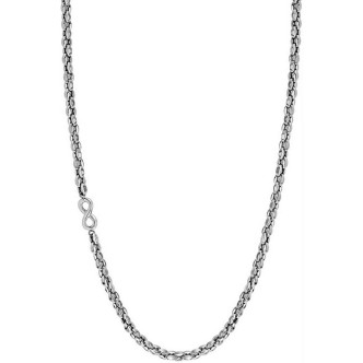 1 - Infinity men's necklace Nomination 027502/026 steel Atlante collection