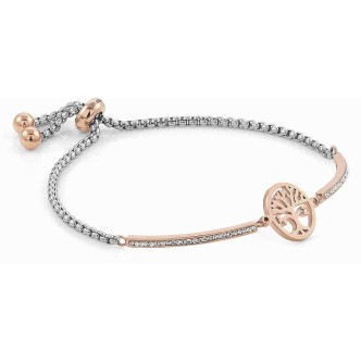 1 - Bracciale albero della vita Nomination donna 028005/017 acciaio 316L collezione Milleluci