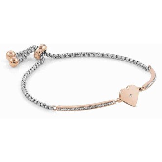 1 - Nomination woman heart bracelet 028005/022 316L steel Milleluci collection