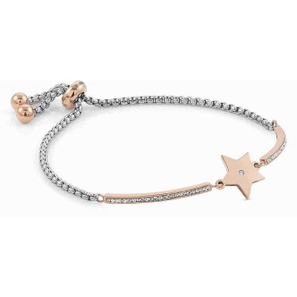 1 - Bracciale stella Nomination donna 028005/023 acciaio 316L collezione Milleluci