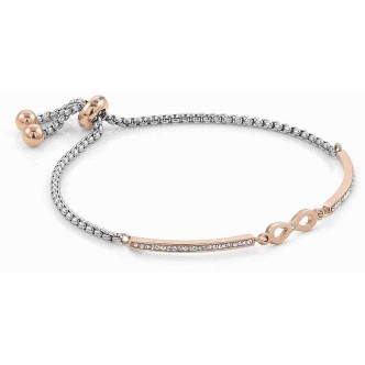 1 - Infinity bracelet Nomination woman 028005/024 316L steel Milleluci collection