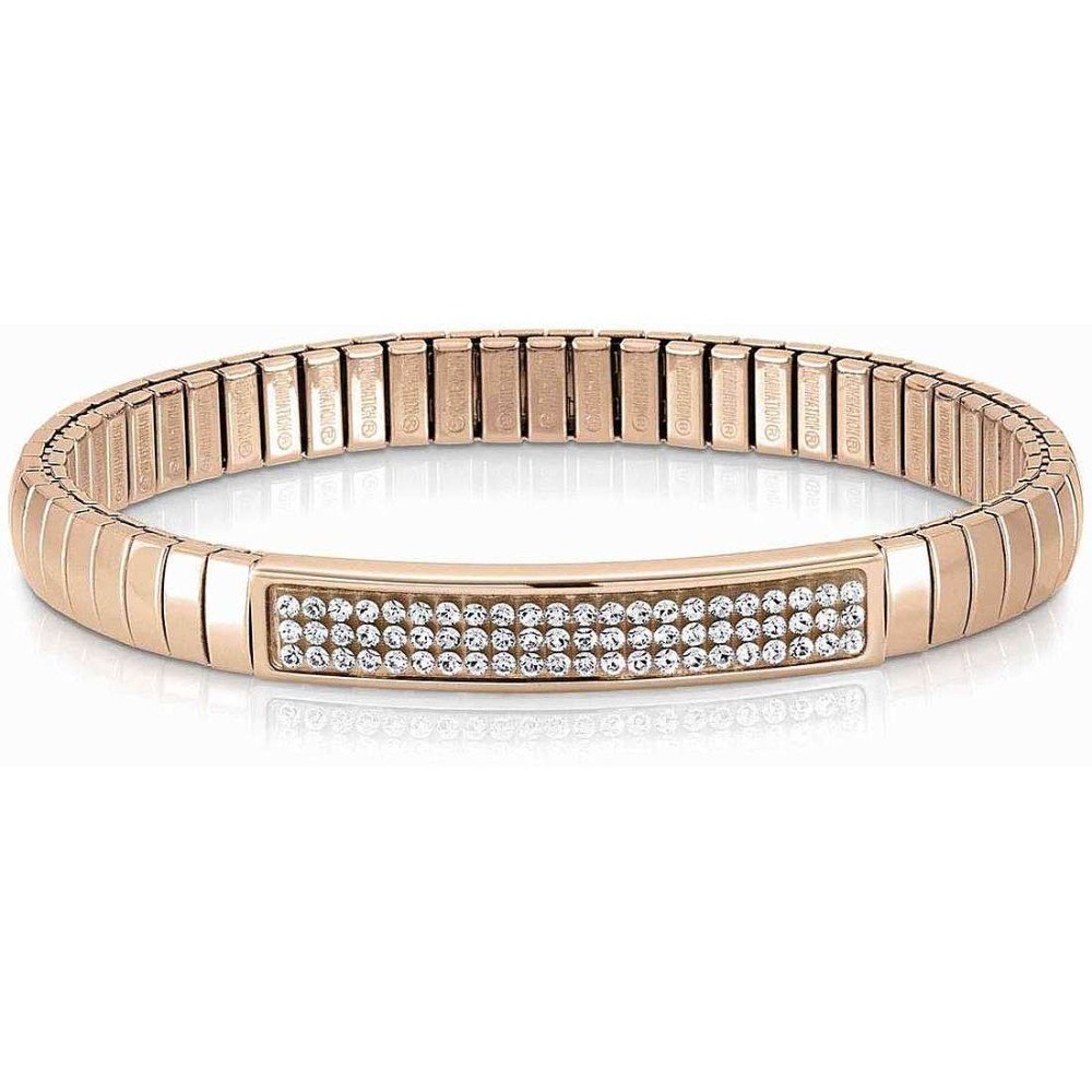 1 - Nomination woman bracelet 043213/010 316L stainless steel PVD Rose gold Extension collection