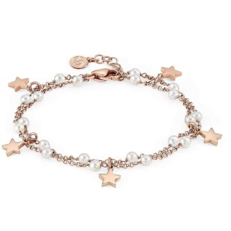 1 - Nomination woman bracelet 027246/023 925 silver steel and rose gold Mon Amour collection