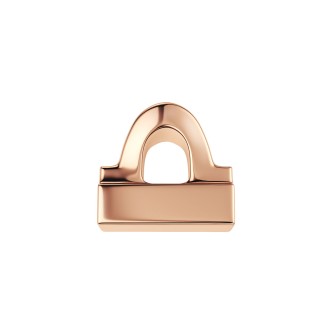 1 - Libra-shaped element zodiac sign made of Rose Gold