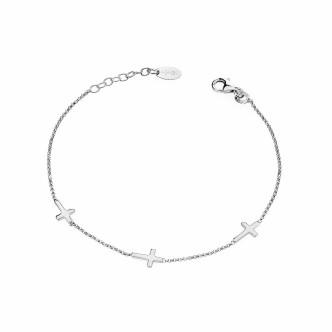 1 - Bracelet Amen Tre Croci BR3CB Silver 925