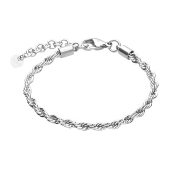 1 - Bracciale donna Stroili 1668799 acciaio collezione Lady Code