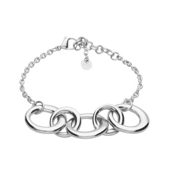 1 - Bracciale donna Stroili 1668800 acciaio collezione Lady Code