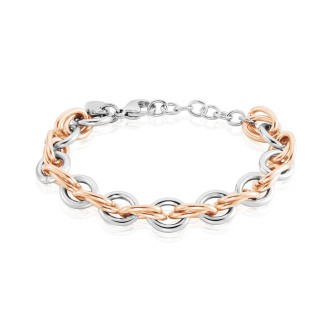 1 - Stroili woman bracelet 1651686 steel Lady Code collection