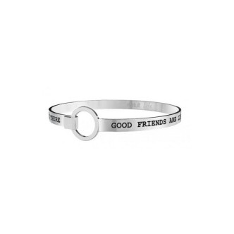 1 - Bracciale Kidult 731258 acciaio 316L con frase collezione Love