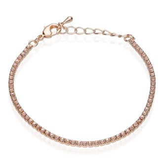 1 - Bracciale Stroili donna 1663903 metallo e cristalli collezione Romantic Shine