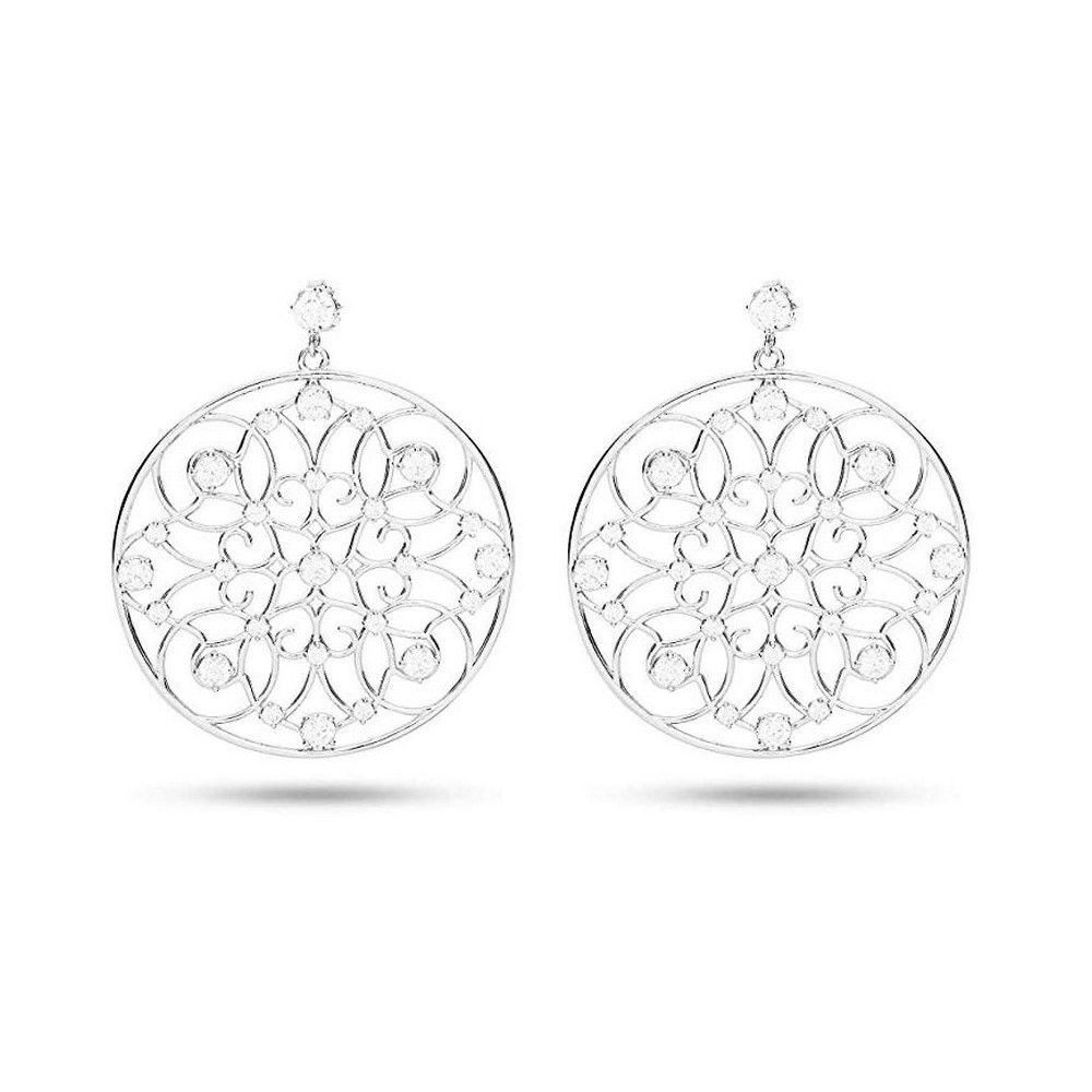 1 - Brosway BOI21 earrings in rhodium-plated brass and white zircons from the Corinto collection