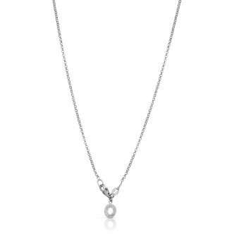 1 - Roberto Giannotti woman necklace SFA116 Silver Chiama Angeli collection