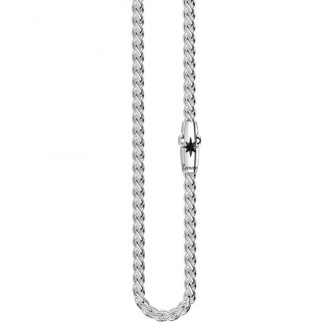 1 - Zancan EXC486 man necklace 925 silver Cosmopolitan collection