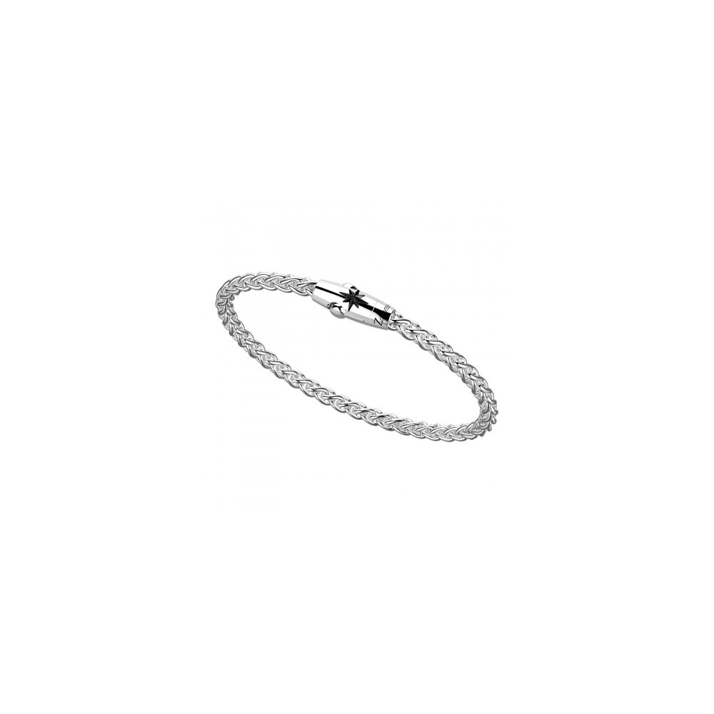 1 - Zancan EXB708 man bracelet 925 Silver Cosmopolitan collection